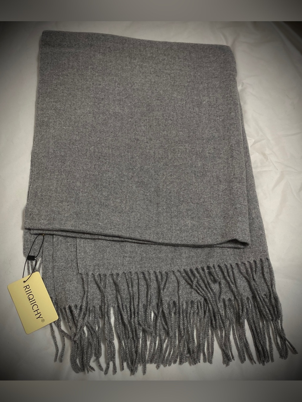 Grey Shawl-Scarf NWT